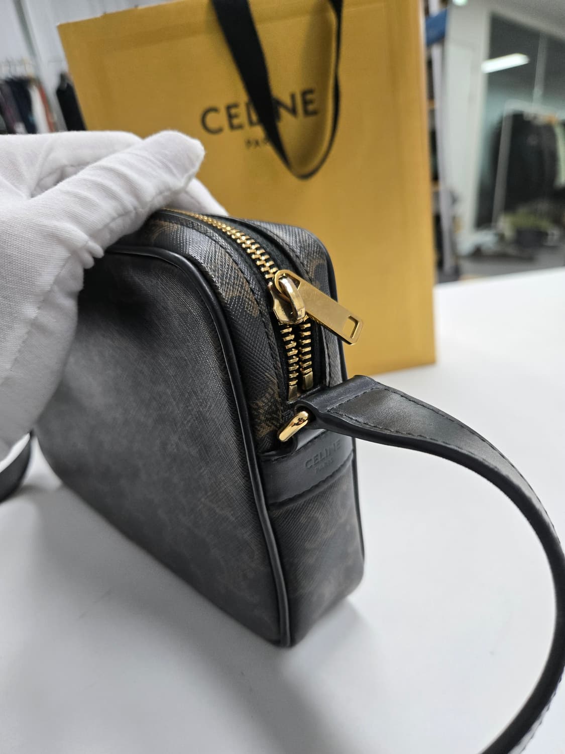 [A급컨디션] 셀린느 트리오페 메신저백 상품이미지4