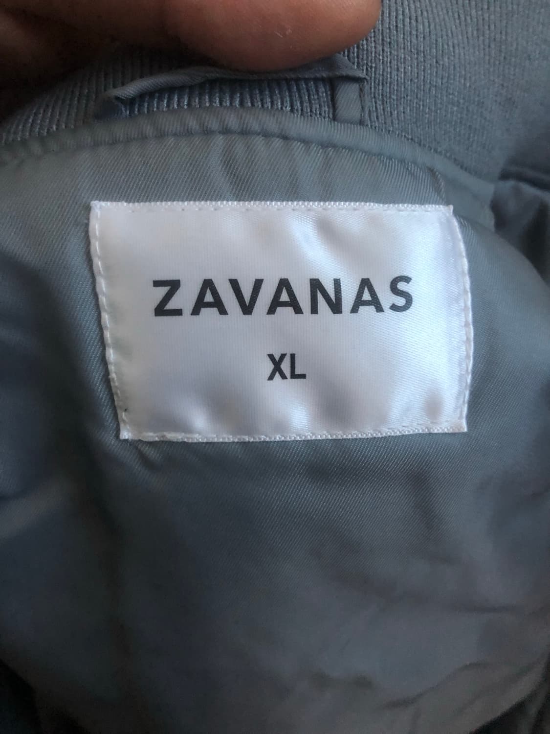 자바나스 블루그레이 항공점퍼 MA-1  XL 105 상품이미지2