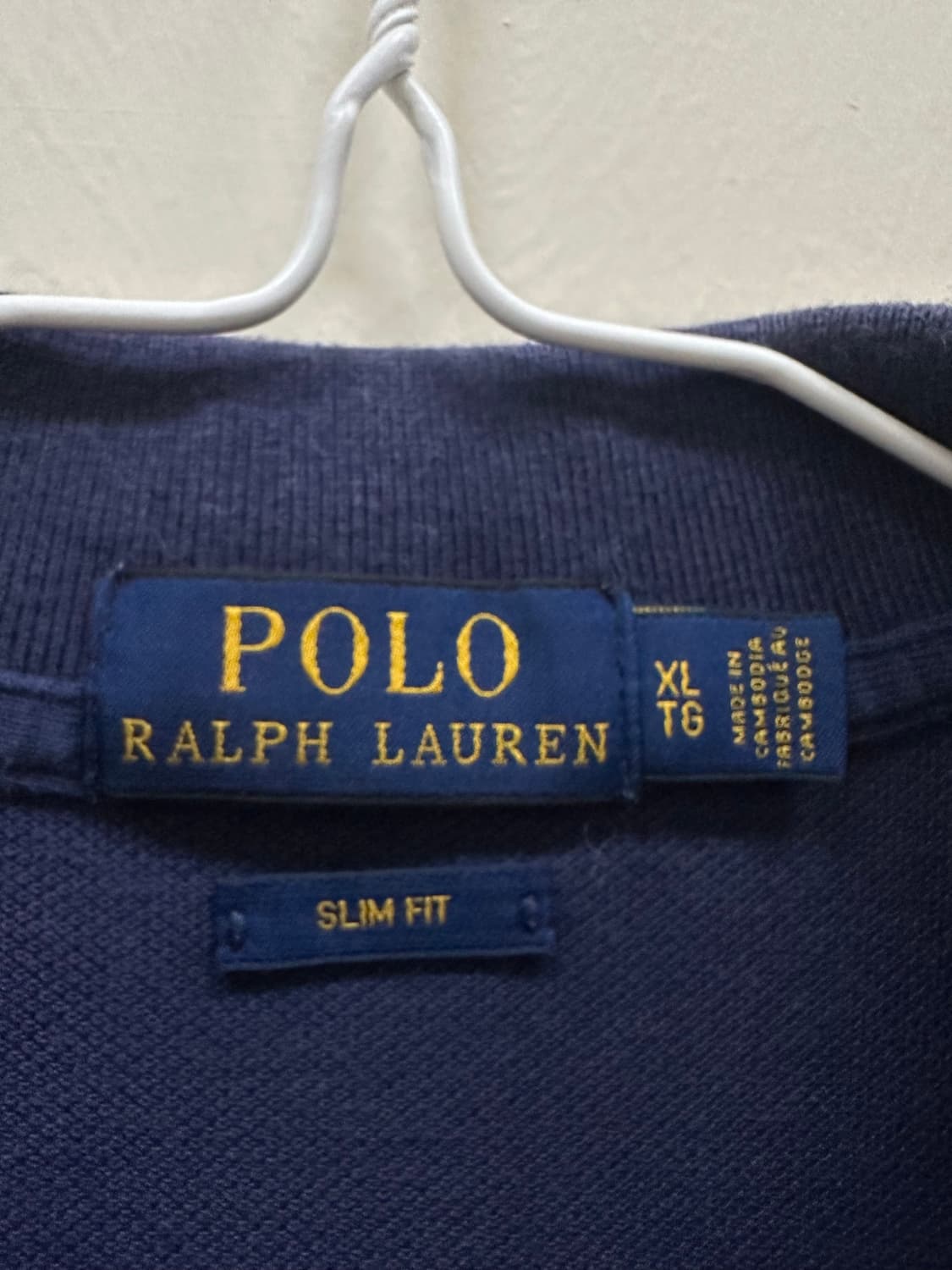 폴로랄프로렌 네이비 카라티 상품이미지2