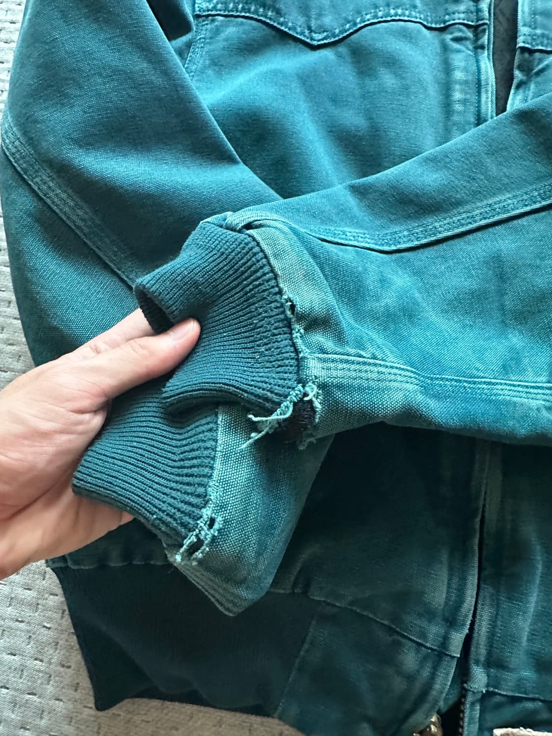 [L] 칼하트 산타페 자켓 j14 DTL 상품이미지4