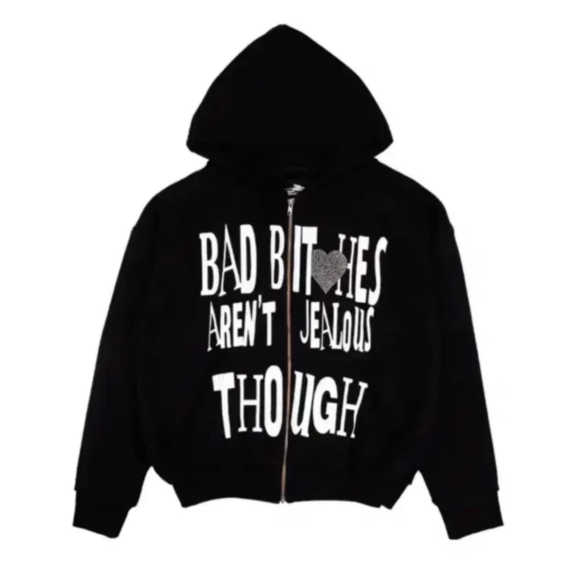 제노리포트 후드집업 블랙 상품이미지1