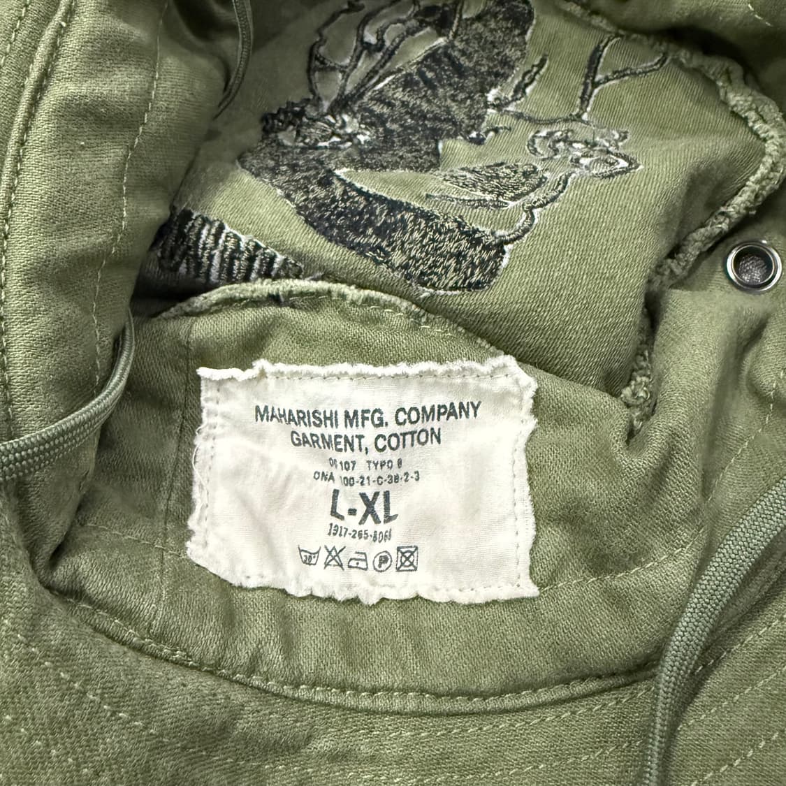 L/XL 마하리시 MAHARISHI 밀리터리 보니햇 사파리 모자 상품이미지7