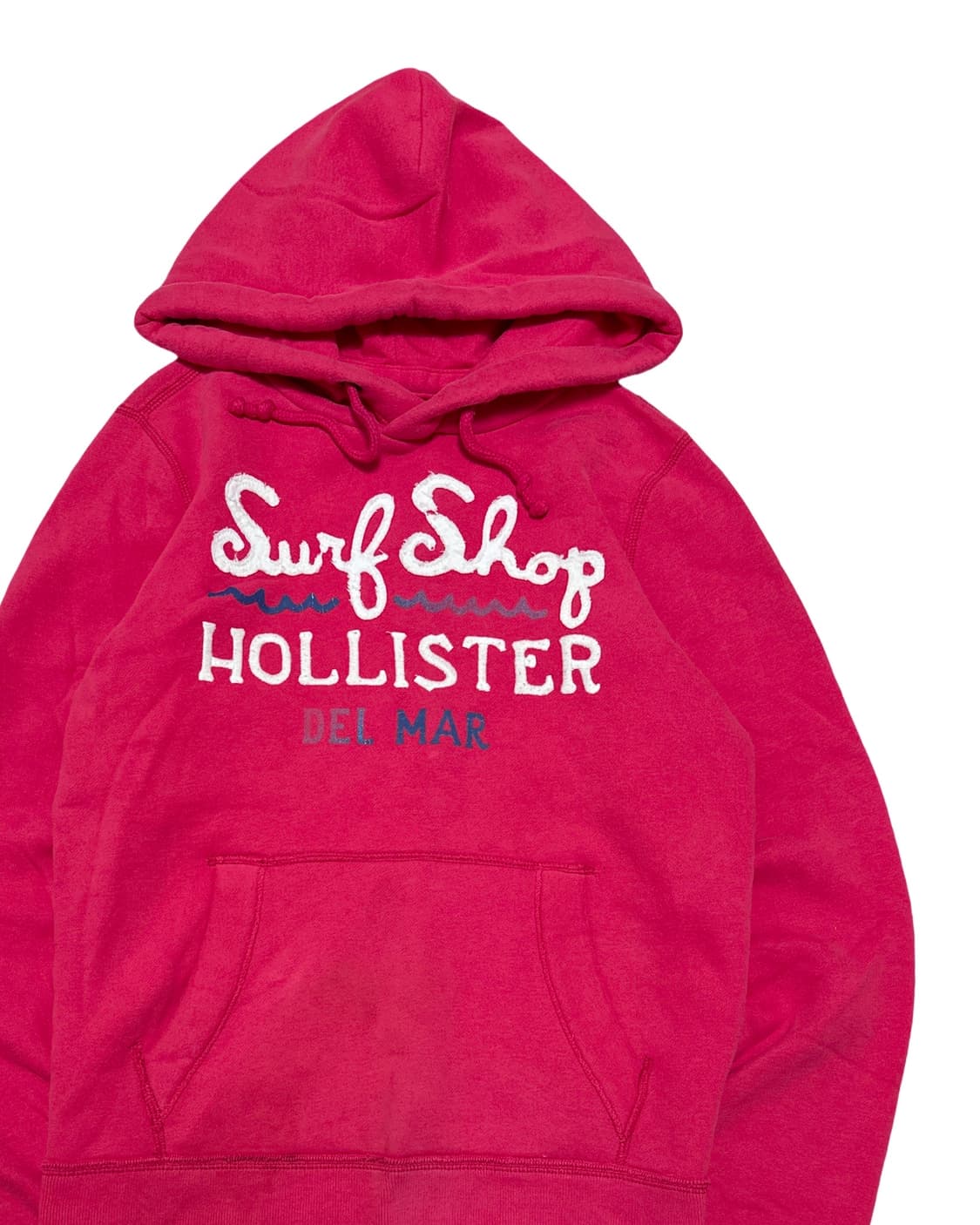홀리스터 로고 핑크 후드티 상품이미지2