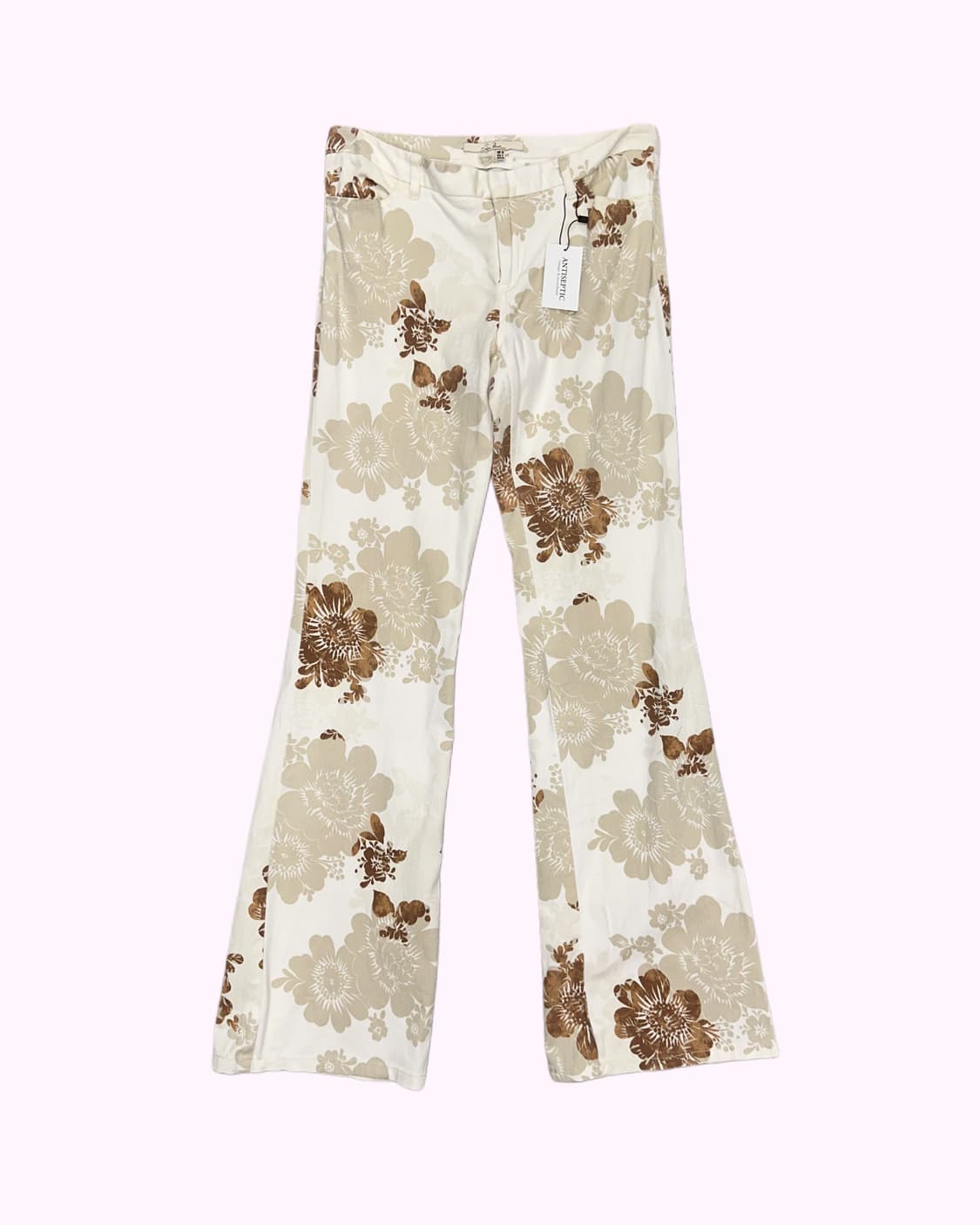 hawaiian pattern boots-cut pants 상품이미지1