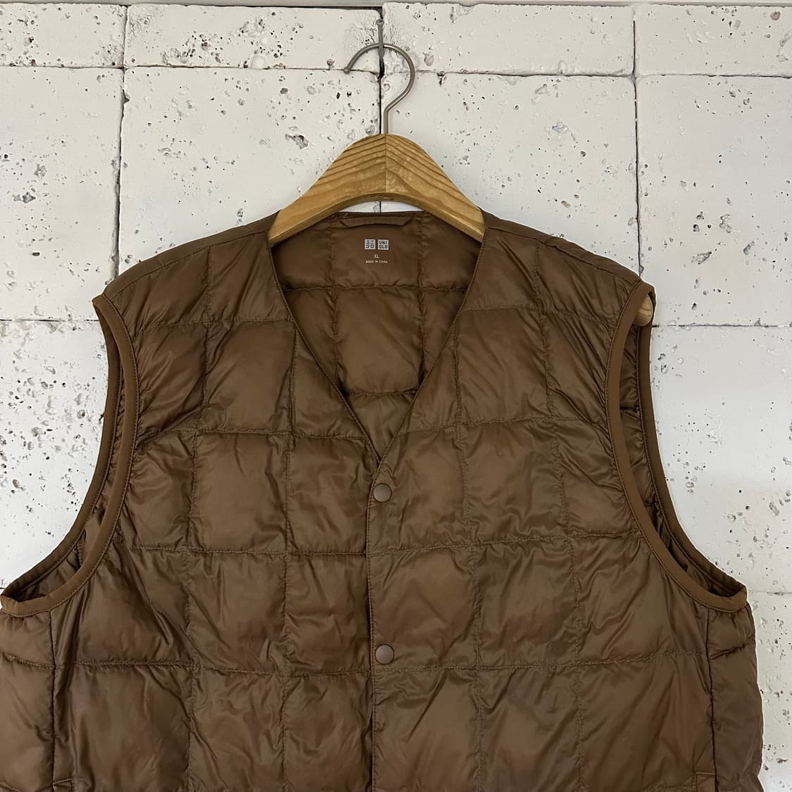 XL 유니클로 경량 패딩 조끼 상품이미지2