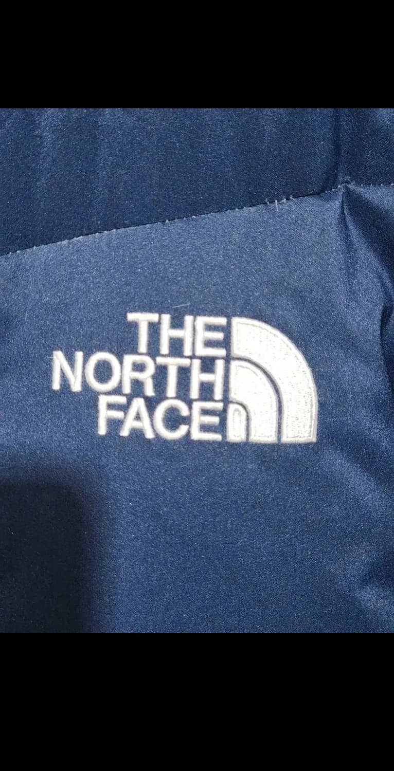 (100) 노스페이스 롱패딩 점퍼 네이비 오리털 후드 다운코트  상품이미지4