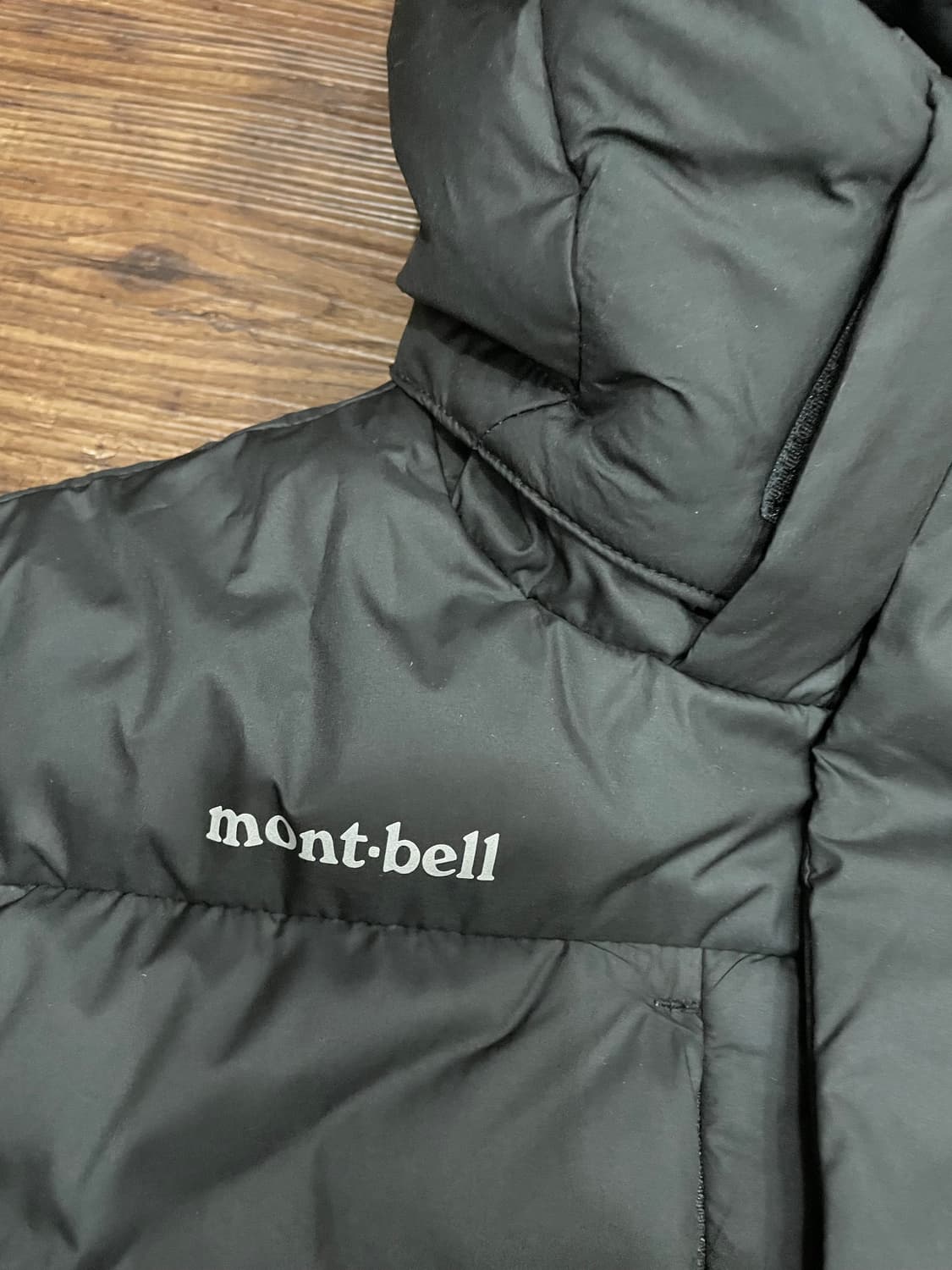 [새상품] 몽벨 덕다운 롱 푸퍼 파카 자켓 롱패딩 블랙 상품이미지7