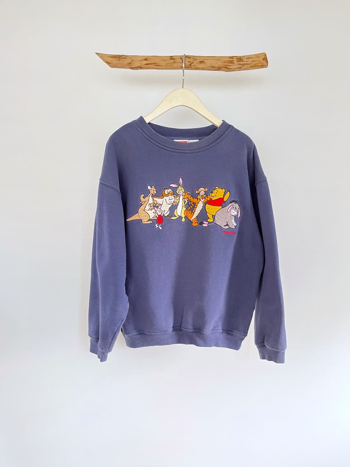 90's 빈티지 디즈니랜드 푸우 스웻 미키.inc 상품이미지1