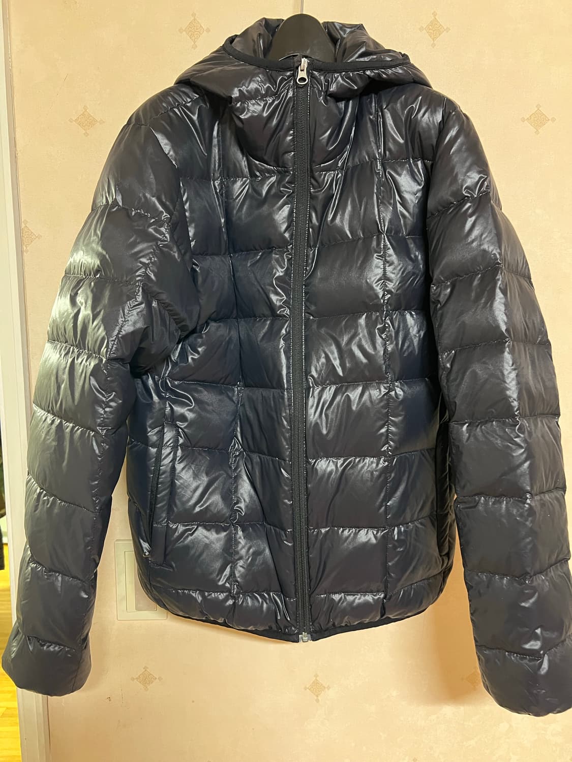 CAMP7 검정색 패딩 다운 점퍼 L사이즈입니다 상품이미지3