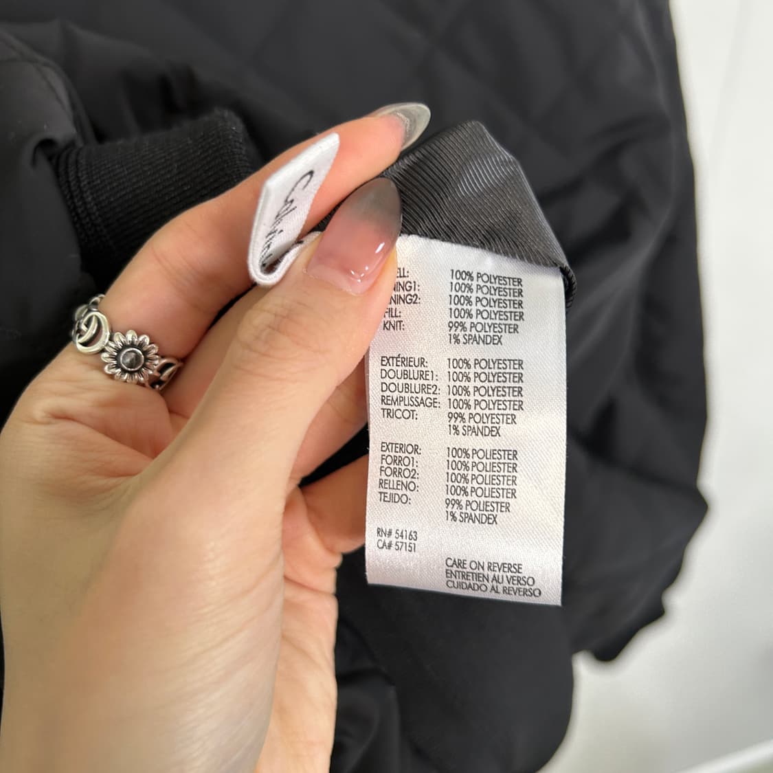 켈빈클라인 남성 경량 누빔패딩 XL 상품이미지4