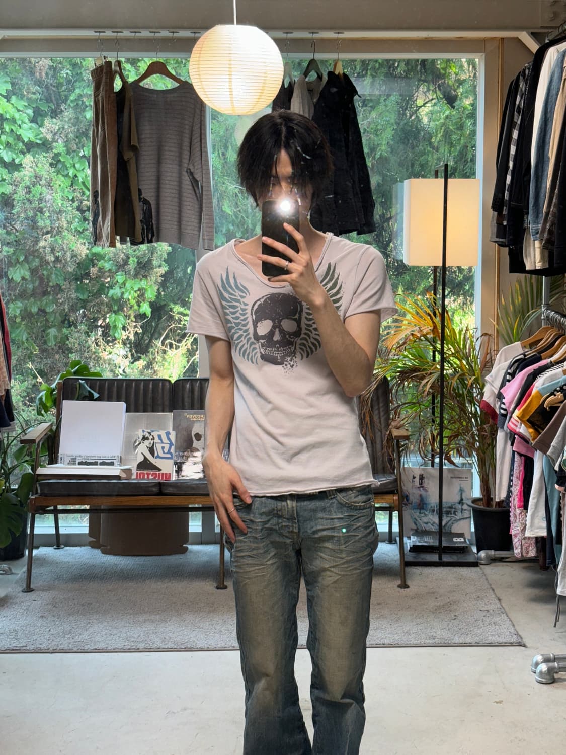 쟈딕앤볼테르 싱글스티치 티셔츠 상품이미지3