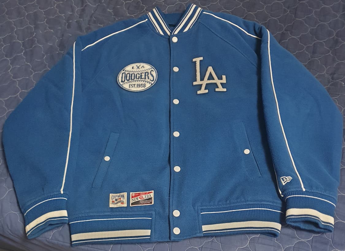 뉴에라 LA다저스 빈티지 울 야구점퍼 (XL) 상품이미지1