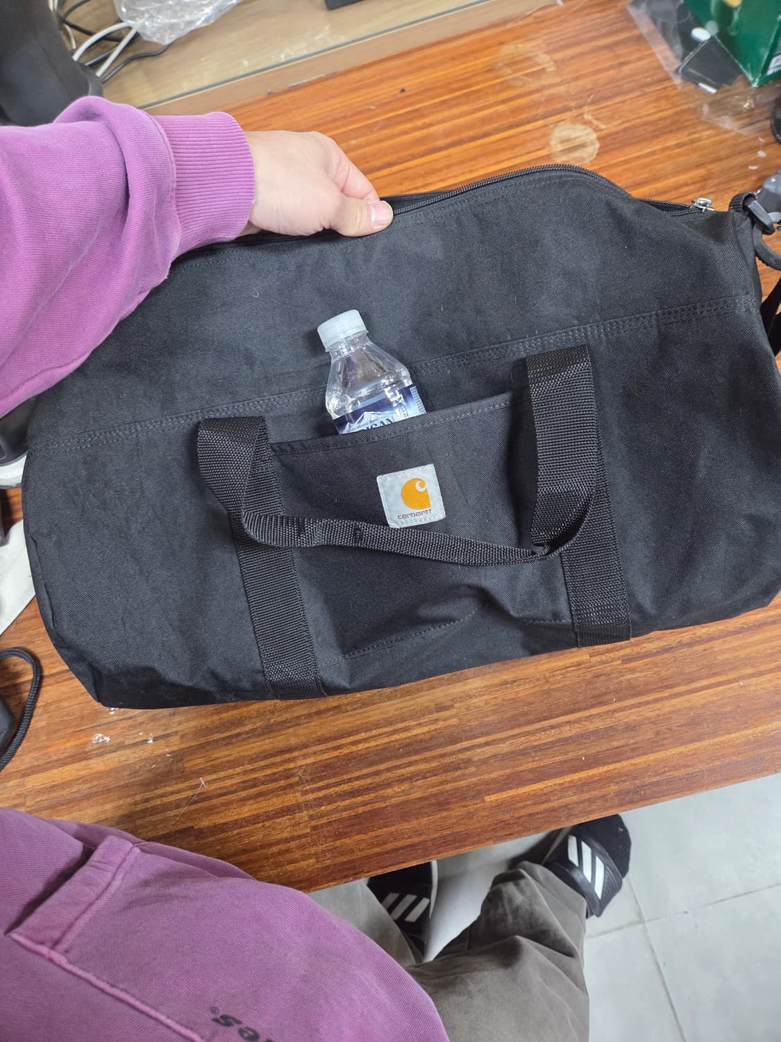 칼하트 캔버스 더블백 크로스백 보스턴백 상품이미지6