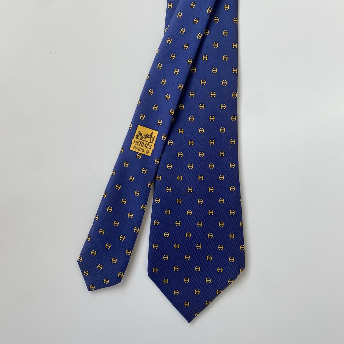 에르메스(HERMES) H모노그램 명품 정품 넥타이 상품이미지2