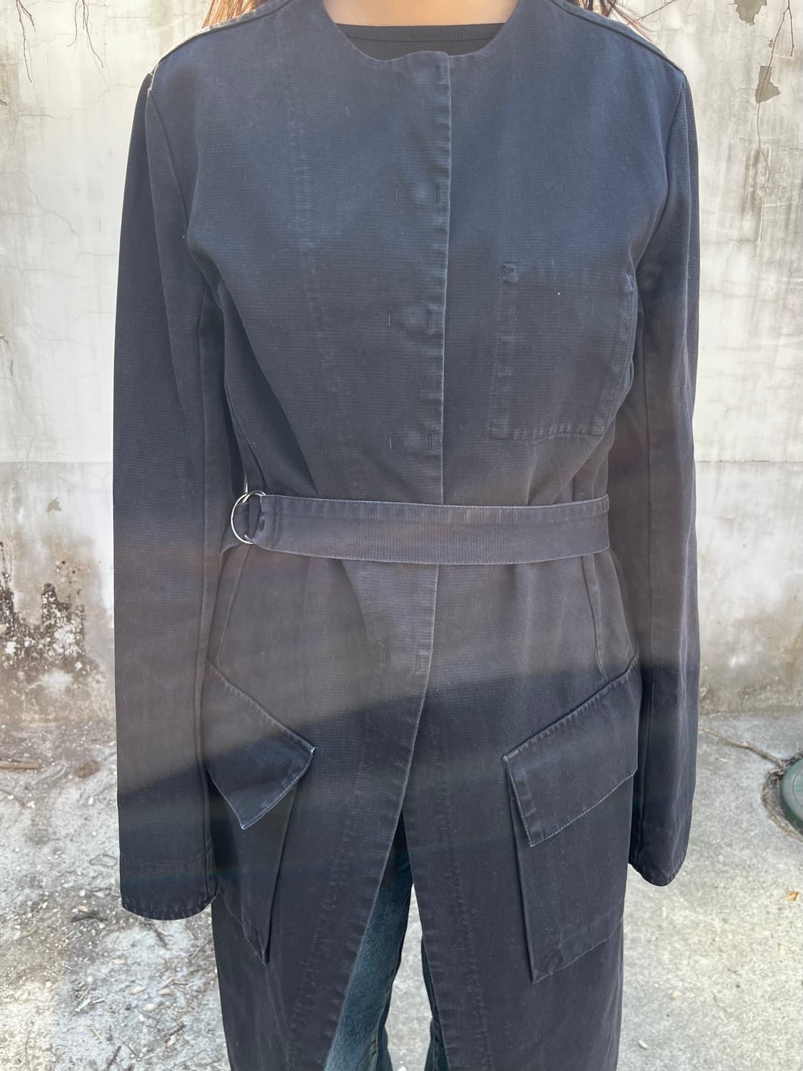 Martin Margiela 03SS Denim Trench coat 상품이미지1