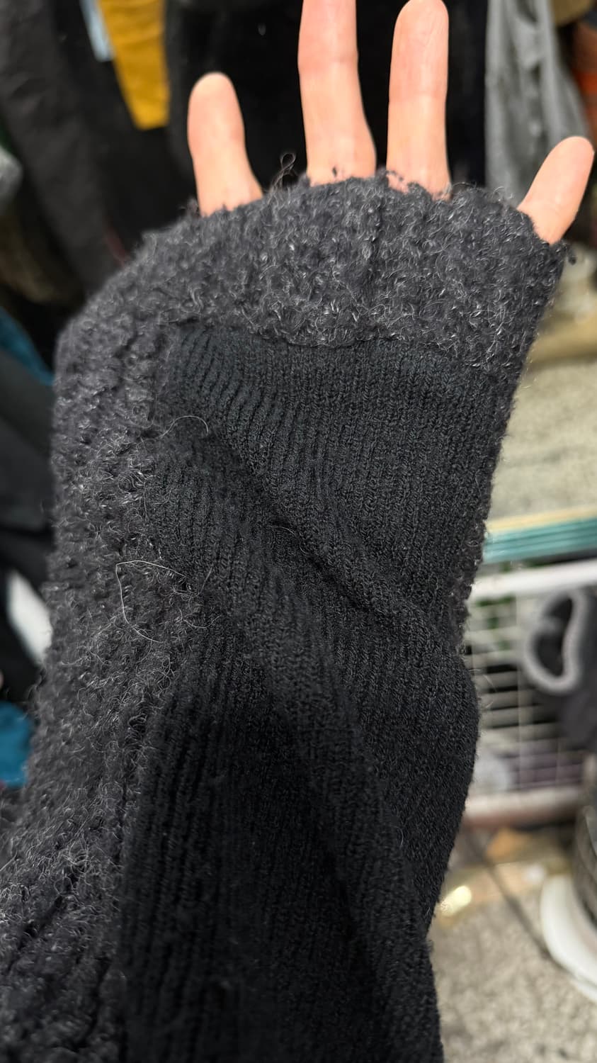 앤더슨벨 후드 니트 M 상품이미지8