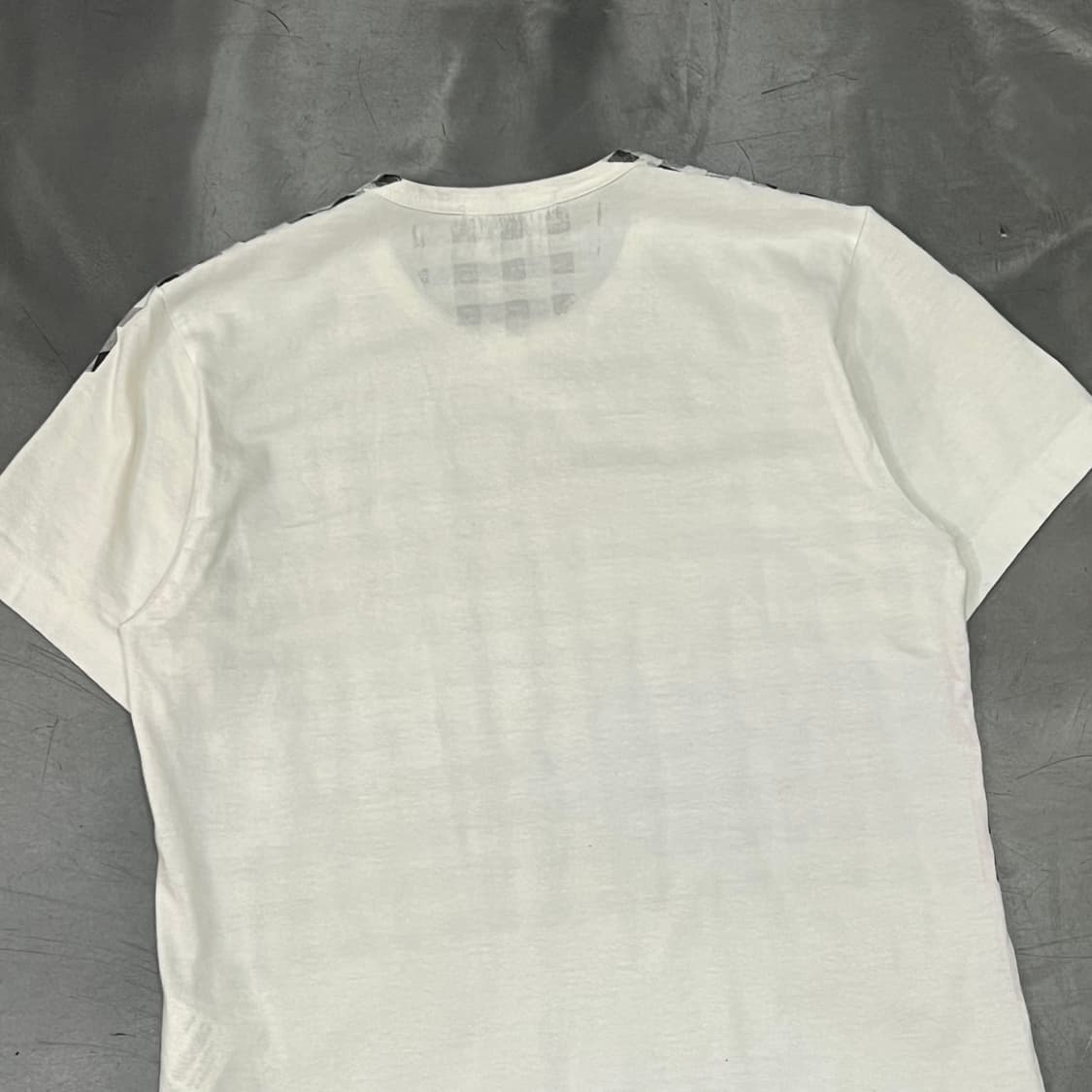  꼼데가르송 로브 드 샴브레 체크 반팔티 y16059 상품이미지5