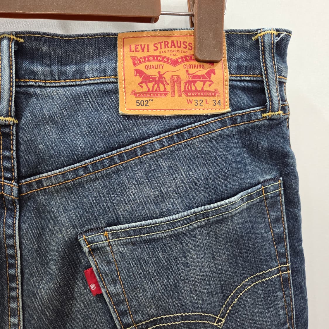 리바이스 502 데님팬츠 32/34  상품이미지5