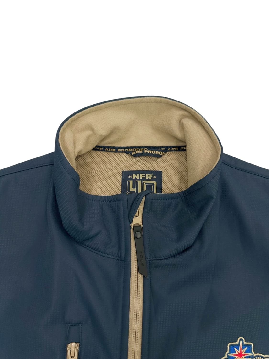 랭글러 NFR 후리스 플리스 베스트 블루그린 (L) 상품이미지4