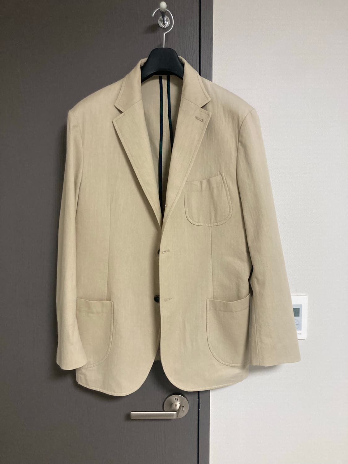 매료 maeryo 베이지 테일러자켓 105 상품이미지1