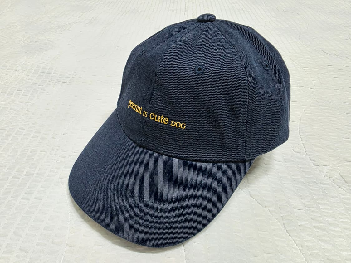 노운 미착용 새상품 흑배요리사 간귀 콜라보 모자 볼캡 네이비색 NOUN 상품이미지3