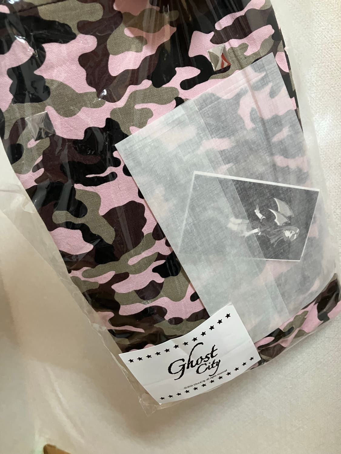 유령도시 핑크카모백 상품이미지3