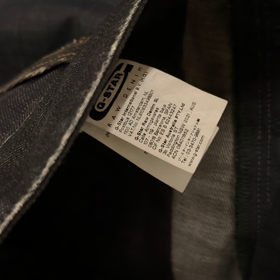 G star raw인디고 코팅 팬츠 상품이미지6