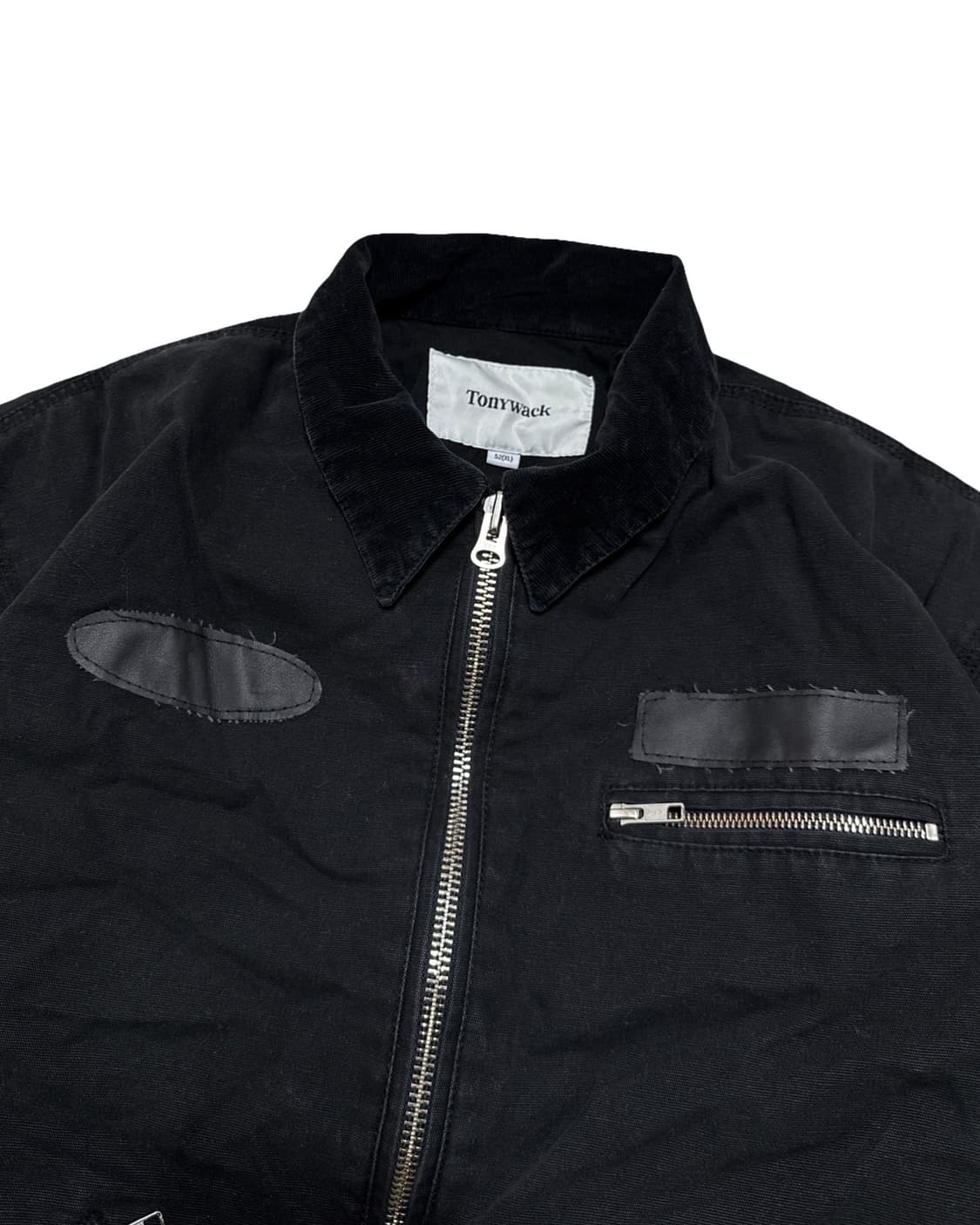 토니웩 이펙트 코듀로이 블랙 워크자켓 상품이미지4