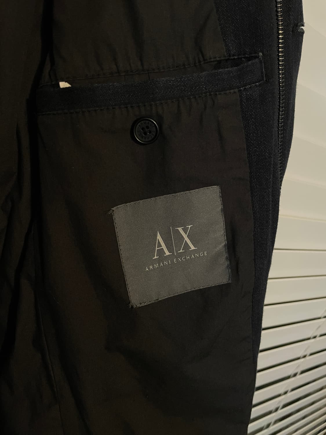 아르마니 지퍼드 데님 블레이저 상품이미지9