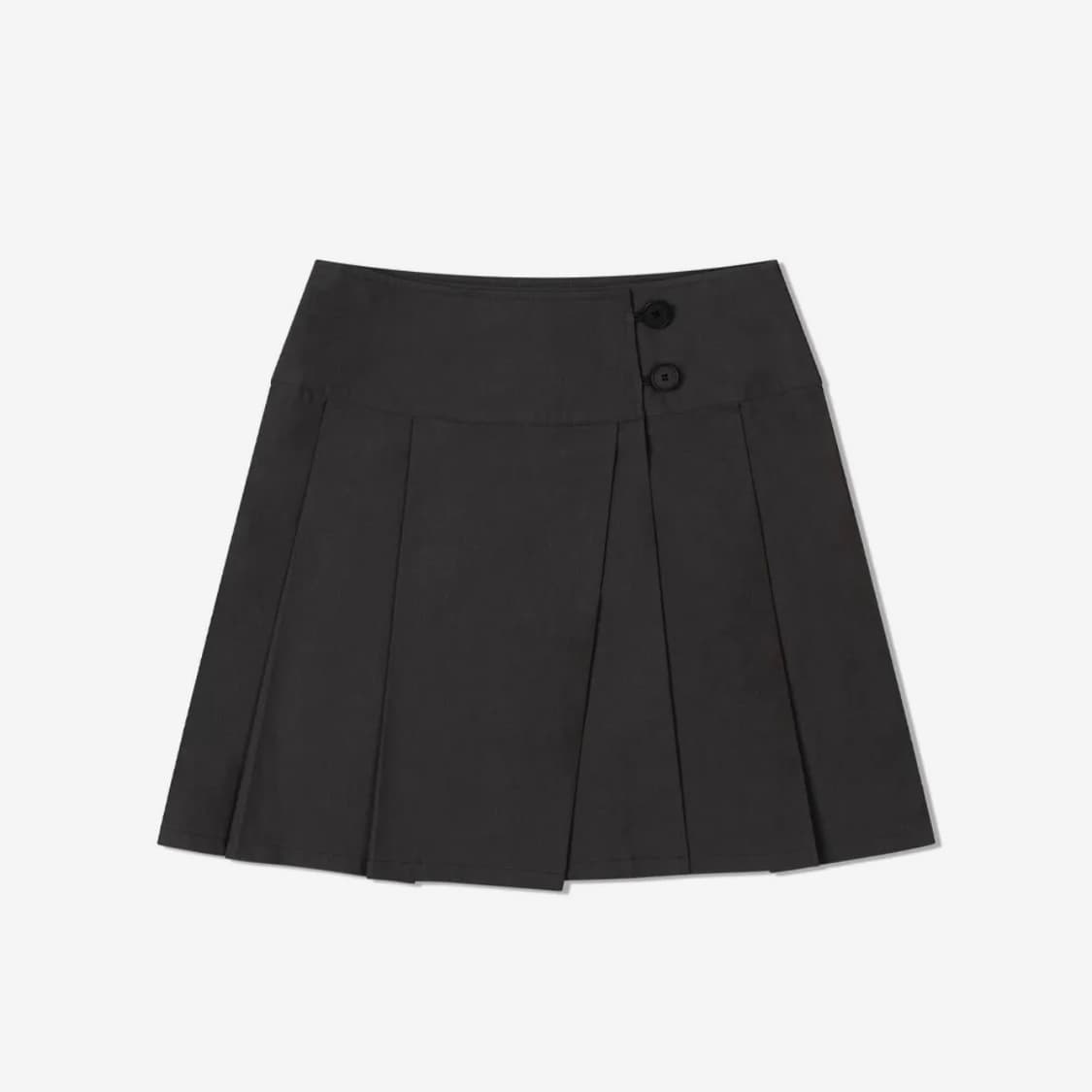 미세키서울 Midi wrap skirt CHARCOAL 상품이미지1