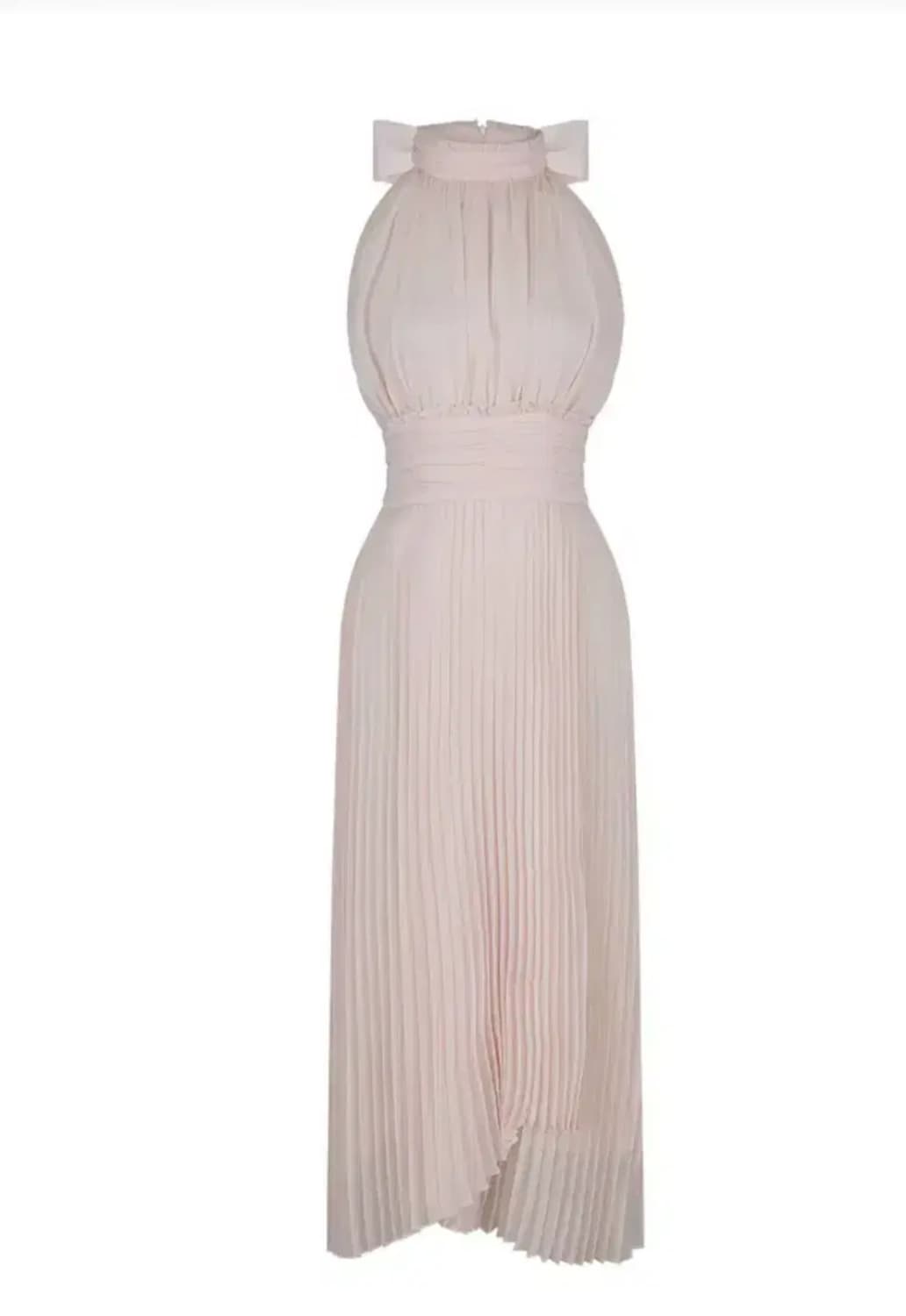 라벨르블랑 시엘 홀터넥 원피스 연핑크 상품이미지1