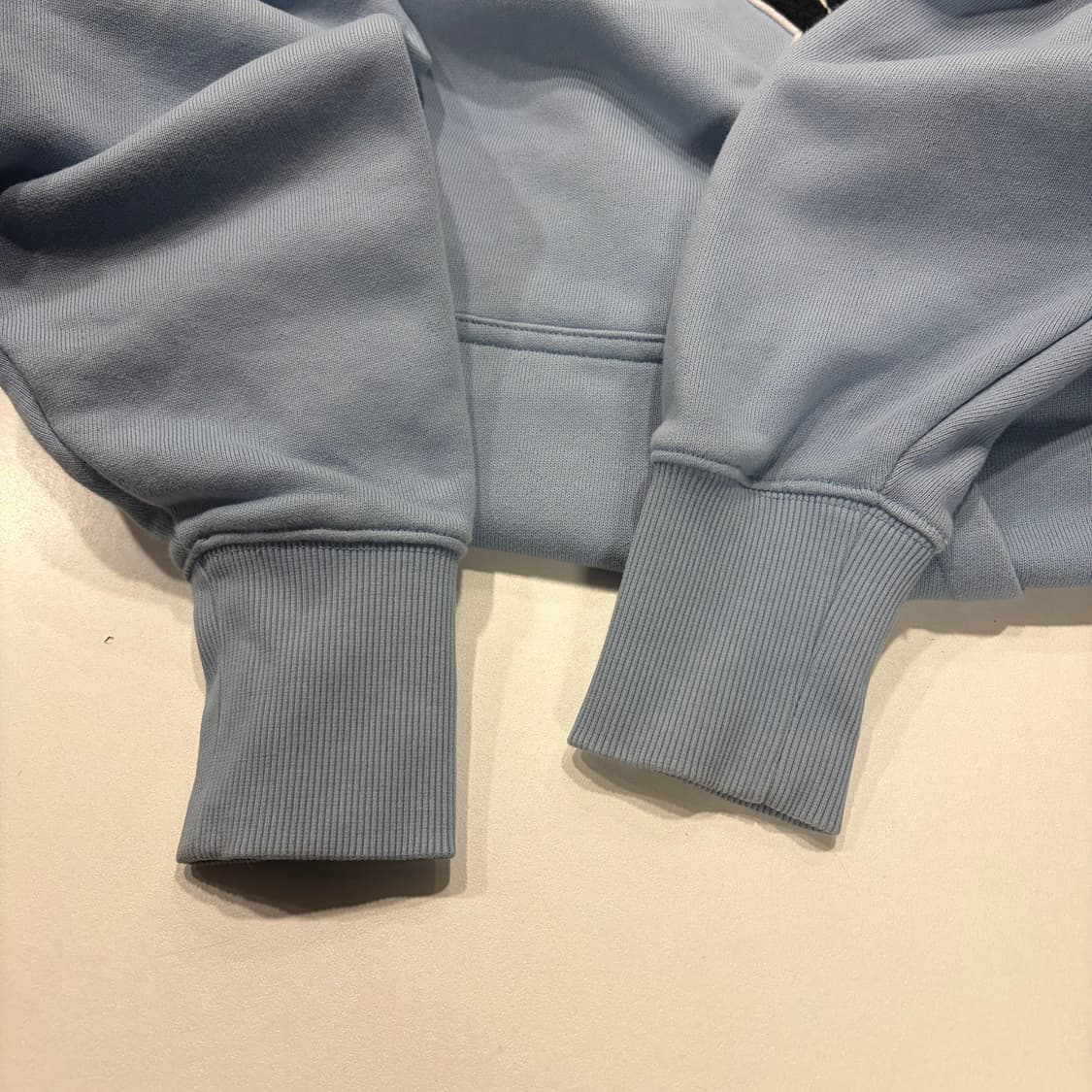 [XS] 푸마 x 아미 하프집업 맨투맨 페이디드 데님 D642 상품이미지7