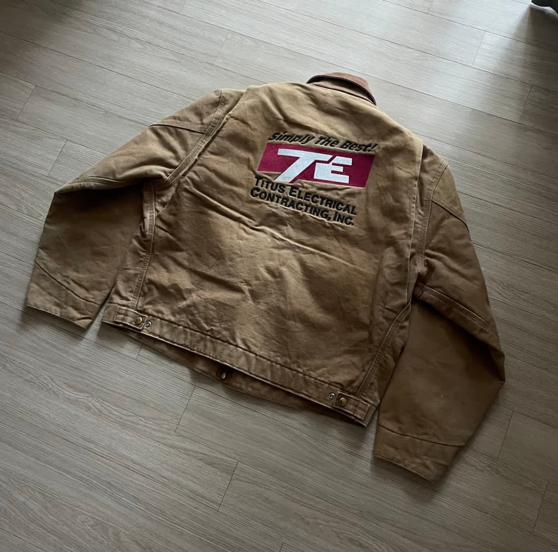 00s 빈티지 칼하트 j01 brn 디트로이트 자켓 상품이미지2