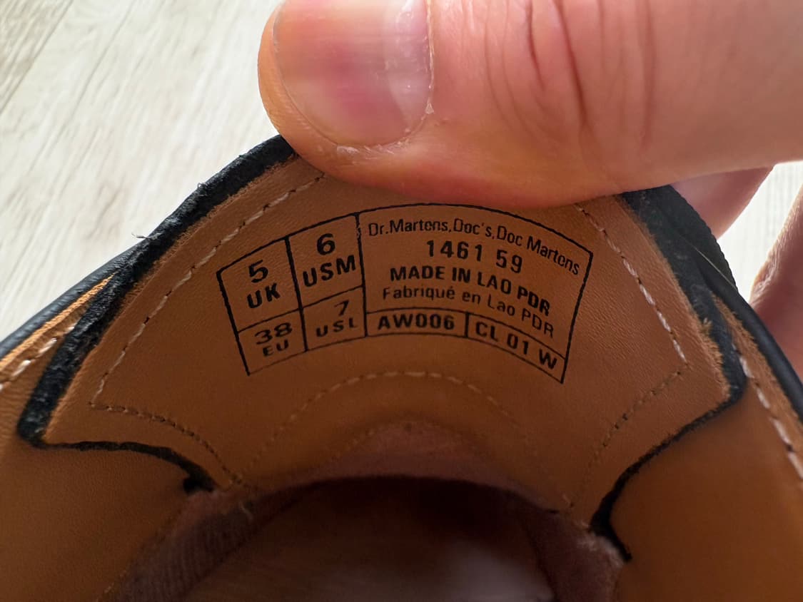 닥터마틴 1461 3홀 스무스 240 상품이미지7