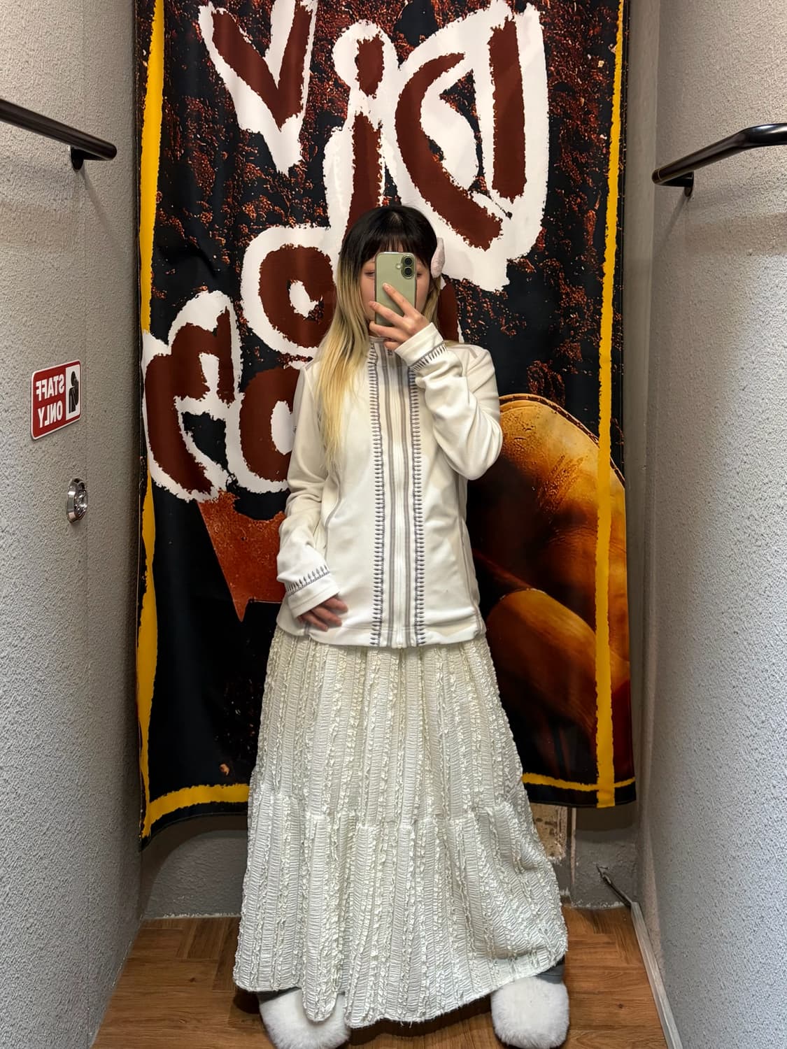 빈티지 디테일 플리스 집업 상품이미지2