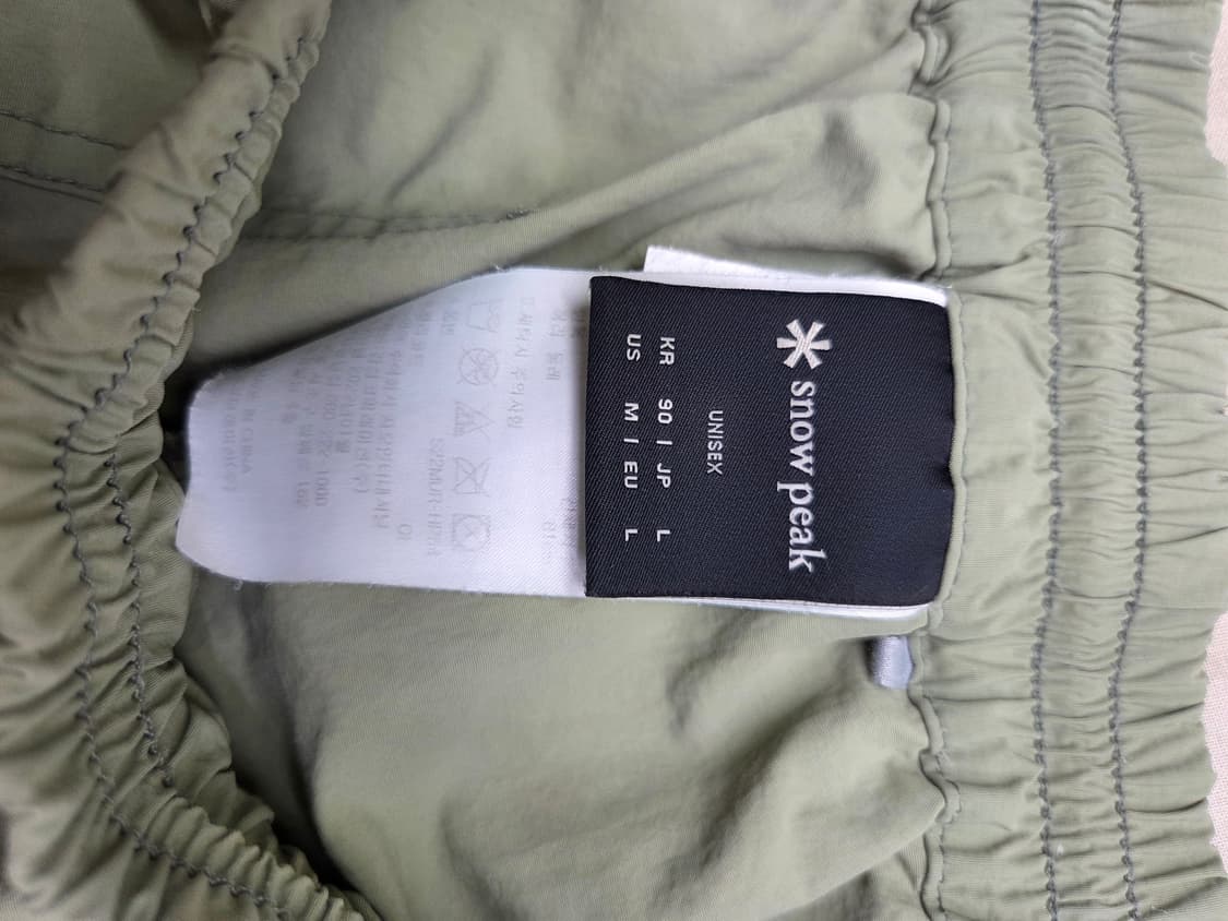 스노우피크 반바지 카키 L 상품이미지3