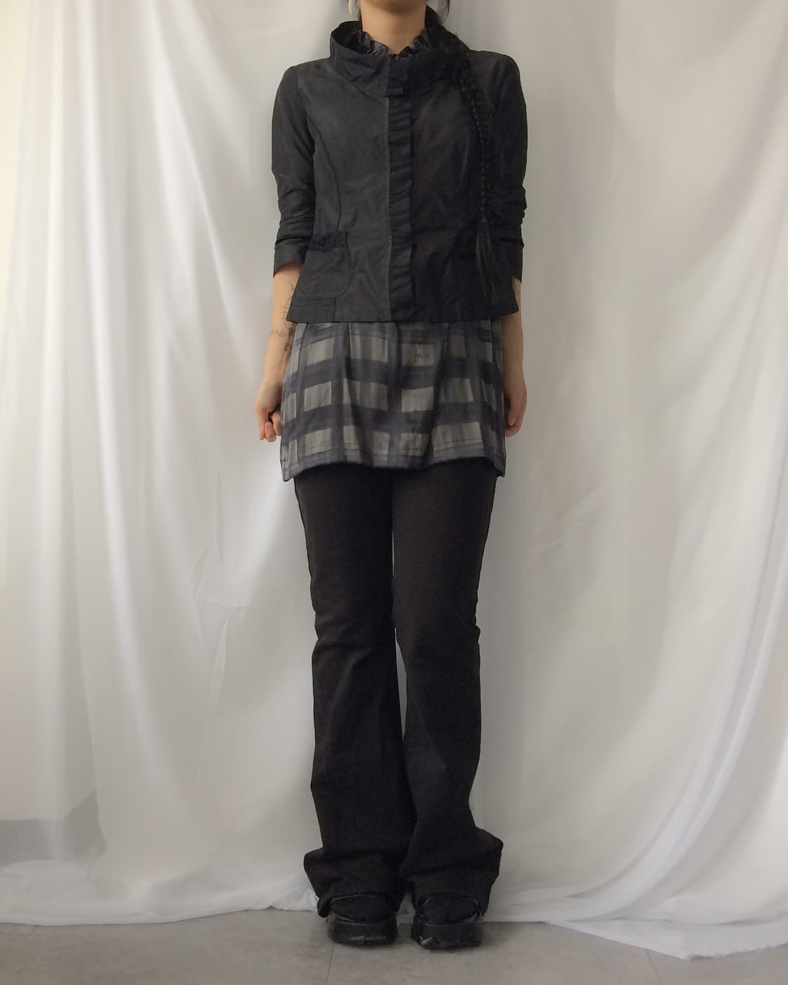 Max mara glossy high neck jacket 상품이미지1