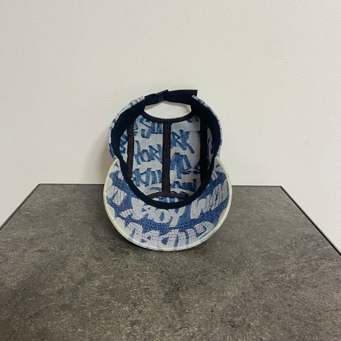 (OS) 슈프림 박스로고 캠프캡 모자 워시드 데님 상품이미지5