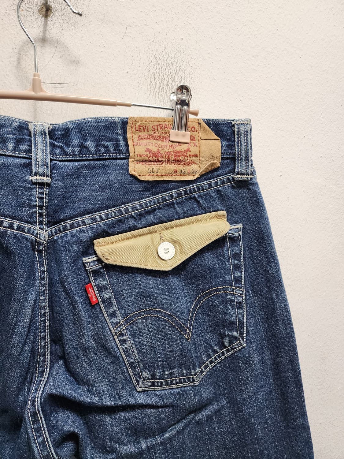 리바이스 00s 501 포켓 디테일 데님 상품이미지5