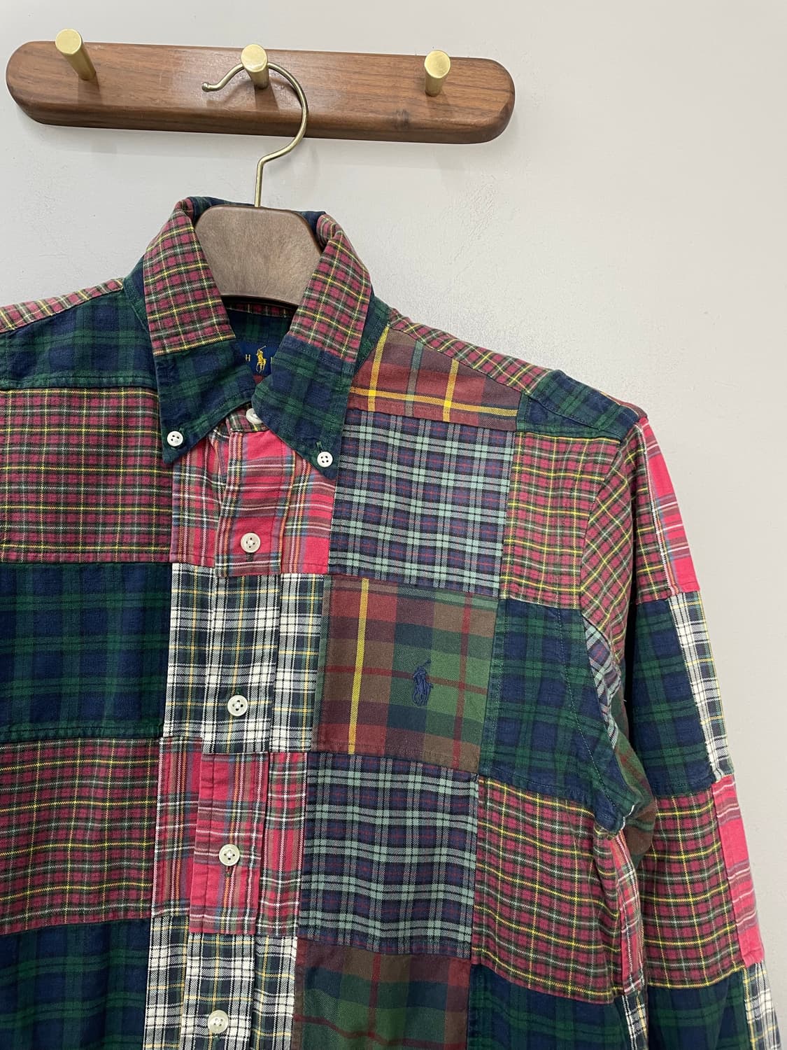 폴로 랄프로렌 패치워크 셔츠 H2209 상품이미지3