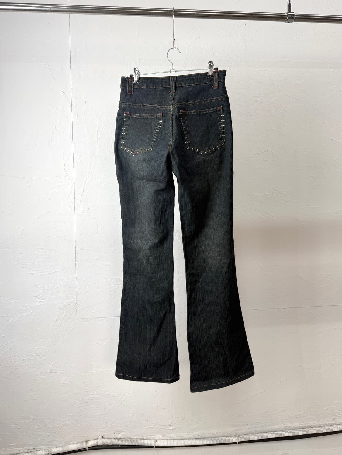 JPN 본디지 스티치 데님 팬츠 상품이미지6