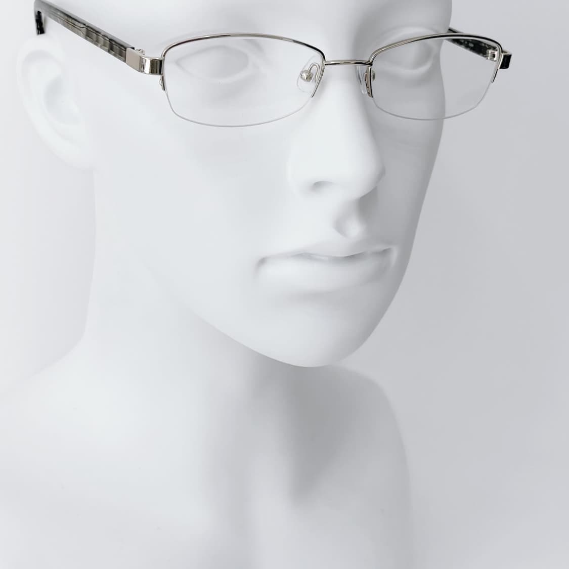 Salbator Rosa 골드 반무테 메탈 데드스탁 빈티지안경 상품이미지6