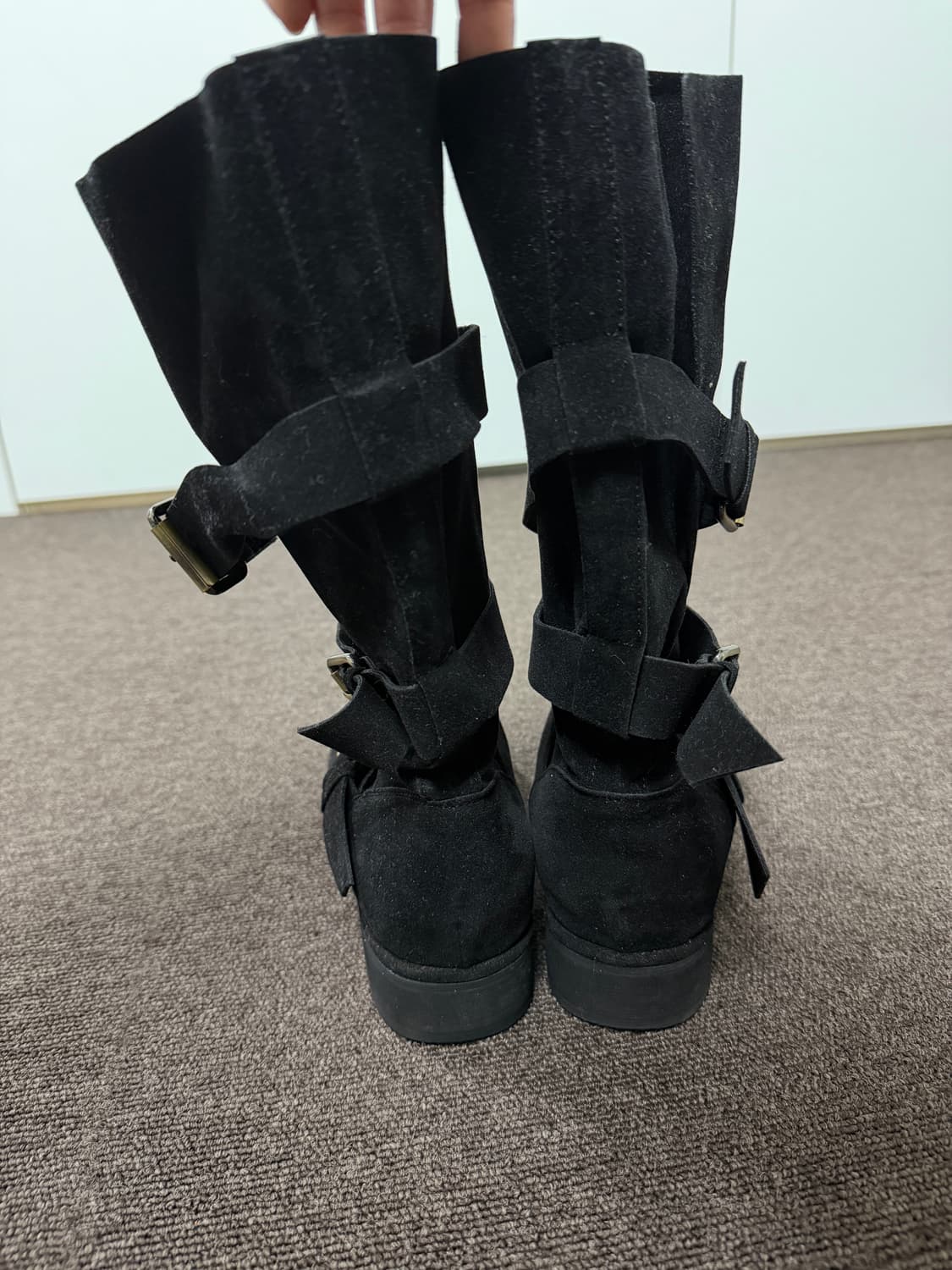 포멜카멜레 스웨이드 하프부츠 (1회 착화) 상품이미지3