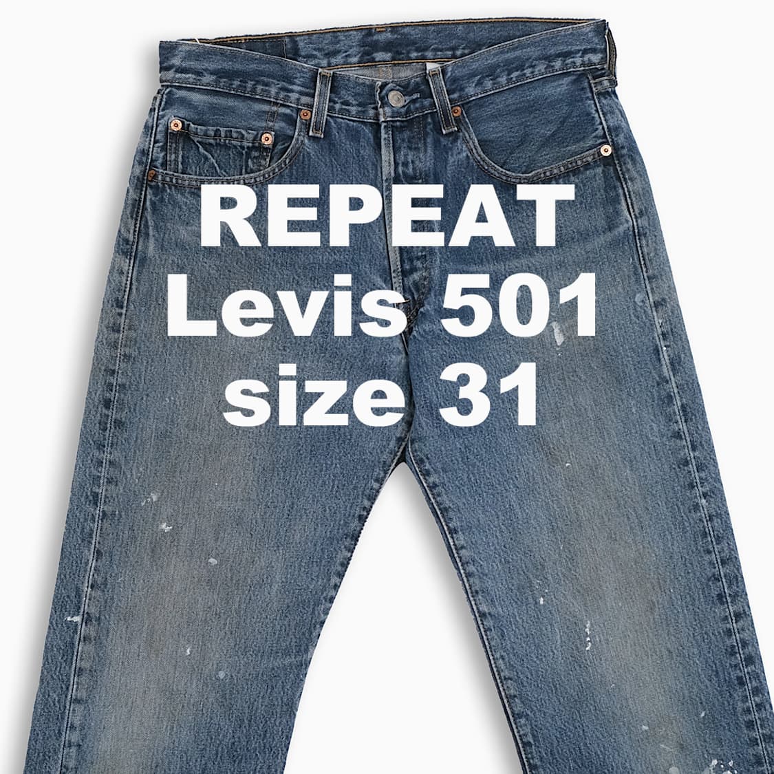 빈티지 리바이스 501 중청 31 인치 LV50132424 상품이미지1