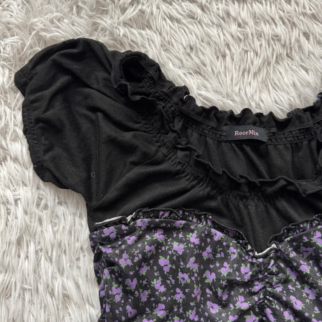 REOR MIX 일본빈티지 모리걸 반팔 보세 빈티지반팔 노드 반팔티 상품이미지1