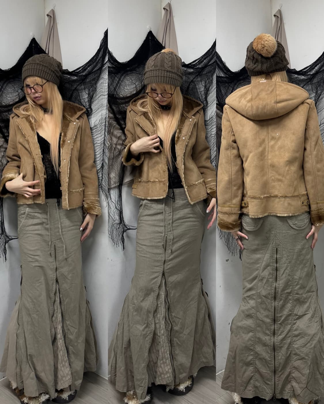 Mori Girl Mood Hoodie Jacket 상품이미지1