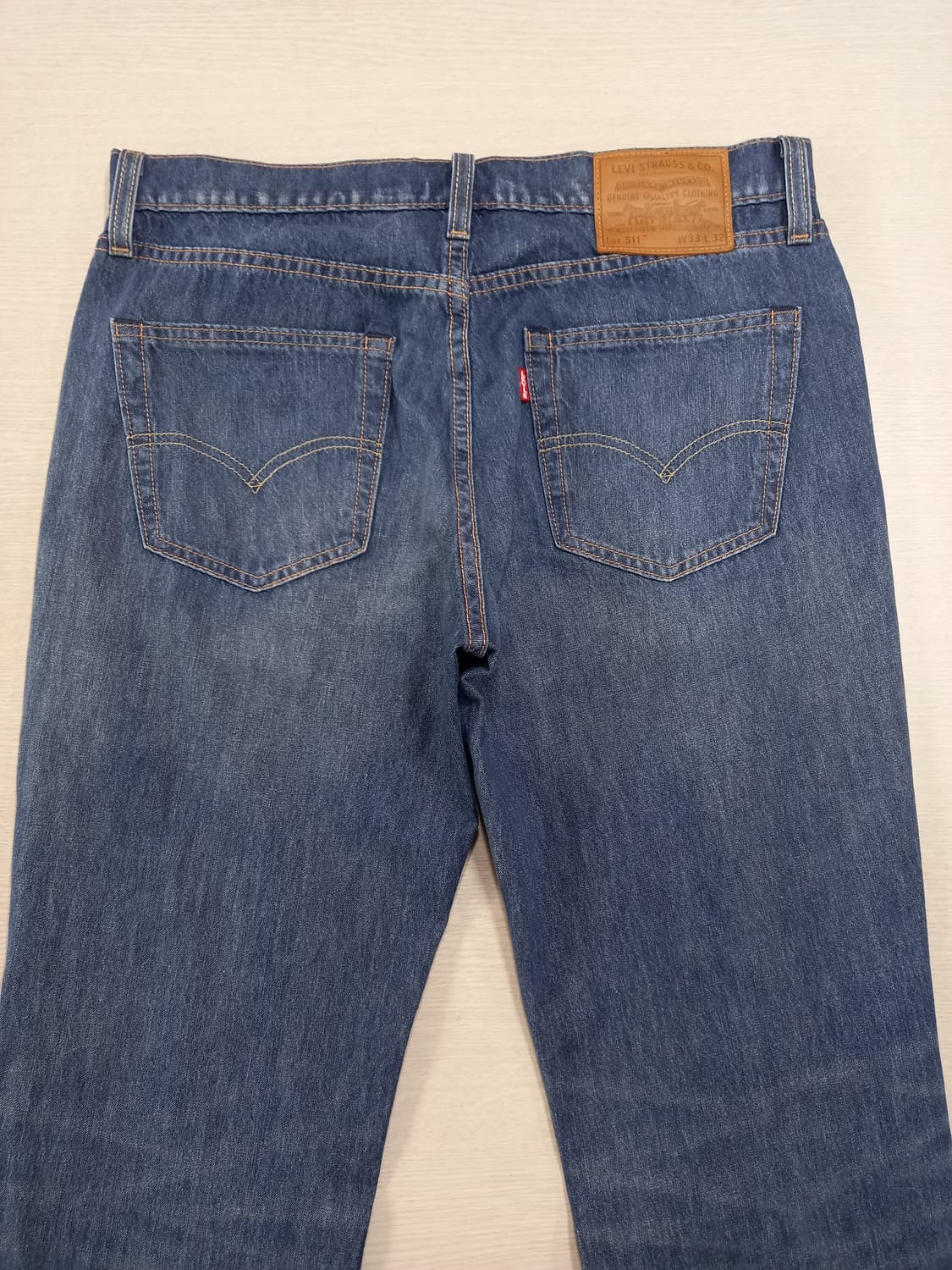 32 빅E 리바이스511 cool 워싱 스판 슬림일자진 32-333 상품이미지4