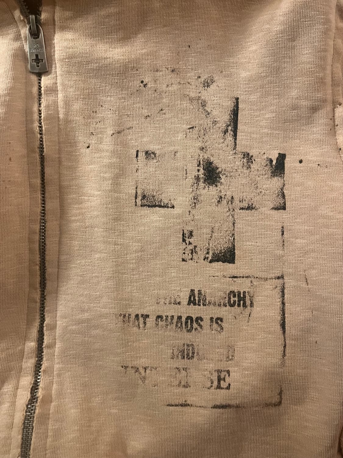 빈티지 데미지후드집업 상품이미지6