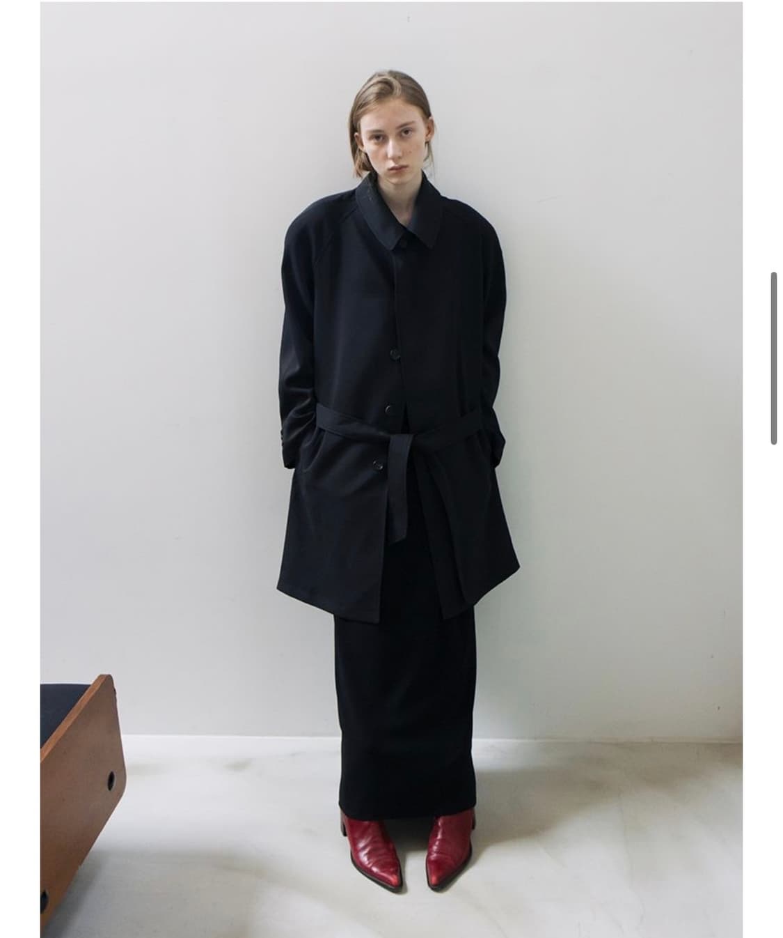 REPOS Half Over Single Trench Coat 상품이미지2