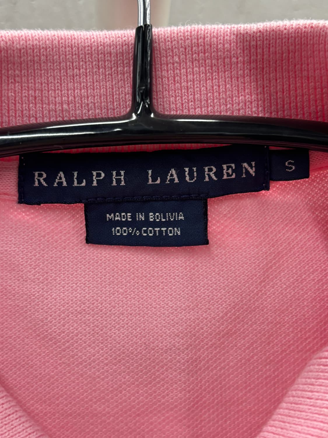 랄프로렌 핑크 카라티 S 상품이미지4